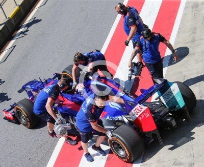 Formel 1 Testfahrt