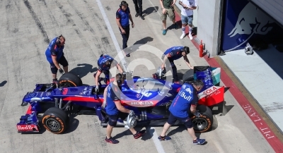 Formel 1 Testfahrt