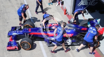 Formel 1 Testfahrt