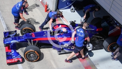 Formel 1 Testfahrt